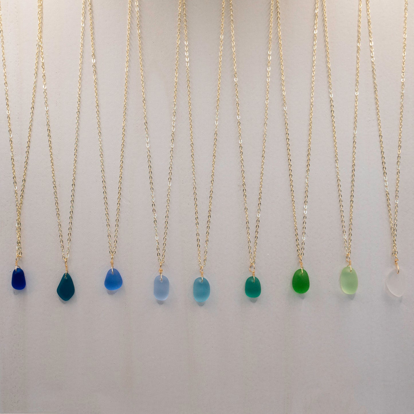 Sea Glass Dainty Necklace