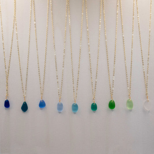 Sea Glass Dainty Necklace